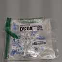 2 Pcs Glitter Snowflake Banner, Snowflake Winter Party Decorations, Snowflake Garland Christmas Party Decorations (Blue&Silver)