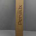 Persilux Free-Stop Cordless 100% Blackout Roller Blinds for Indoor Windows, Natural Woven Fabric UV Protection Privacy Thermal Insulated Roller Shades for Windows, Home, Office, Khaki 32" W x 72" H