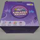 Mini Karaoke Machine for Kids Adults (2025 Upgraded), Portable Bluetooth Speaker with 2 Wireless Mics, Built-in Phone Holder and Emoji Animation, Birthday Gift for Boys Girls 3-12 Home Karaoke Party