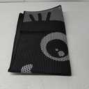 Bienbee Cat Litter Mat, 30"x24" Litter Mat Double Layer Litter Trapping Mat, Reduces Tracking and Keeps Floors Clean, Black Cat L