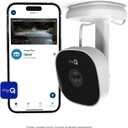 myQ Smart Garage Security Camera 1080p HD Video, Night Vision, Motion Detection, Magnetic, Wi-Fi, Two-Way Audio, Smartphone Control