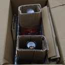 23.5" Touch Control Table Lamps Set of 2, Bedside Lamp with 2 USB Charging Ports & AC Outlet, 3-Way Dimmable Modern Nightstand Lamp for Living Room Bedroom End Table Office(2700K 2 LED Bulbs Included) (Gray)