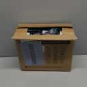 Mini Tankless Under Sink Instant Hot Water Heater Electric 3kW 120V Plug-in, Enlarged LED Digital Display, Knob Control, IPX4, Multiprotective, 30-55 Thermostatic On Demand Water Heater, Gray