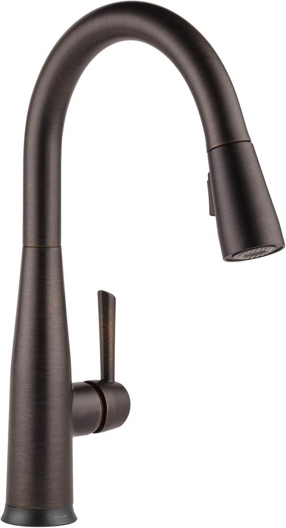 Delta Faucet Essa Touch Kitchen Faucet, Oil Rubbed Bronze Kitchen Faucets with Pull Down Sprayer, Kitchen Sink Faucet, Faucet for Kitchen Sink, Touch2O Technology, Venetian Bronze 9113T-RB-DST