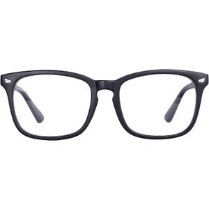 MAXJULI Reading Glasses Blue Light Blocking,Readers for Women Men Anti Glare Filter Lightweight Eyeglasses 5007 (Black)