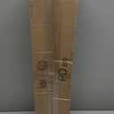 VASMIA Luggage Rack, Folding Suitcase Stand with Storage Shelf,Bamboo Luggage Stand for Guest Room,Bedroon and Hotel,Holds up to 131 lb,Fit Most Luggage Size,White