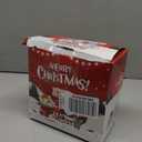 Leyndo 5 FT Christmas Inflatables Black Cat Outdoor Decorations Blow Up Christmas Yard Decorations Built-in Bright LEDs Holiday Yard Decorations for Garden Party(Classic)