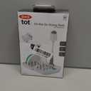 OXO Tot Travel Size Drying Rack with Bottle Brush- Gray