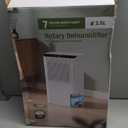 Dehumidifiers for Home, 2000 Sq.Ft Small Dehumidifier with 3.3ft Drain Hose, 2.5L Tank, Timer Sleep Mode, Portable Dehumidifier for Basement, Bedroom, Bathroom (Pure White)