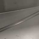 Basco Bottom Shower Sweep w/Drip Rail for 1/4" Glass, 38"L, Clear Vinyl