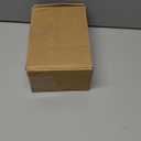 naubea Satin Brass Door Knob Passage Door Knobs Interior Brushed Brass Closet Door Knobs Modern Round Gold Door knob Indoor for Closet Hallway