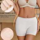 Avidlove Women's Slip Shorts for Under Dresses Seamless Under Shorts Smooth Shaping Boyshorts Panties Anti Chafing Underwear (White)
