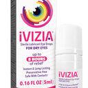 iVIZIA Sterile Lubricant Eye Drops for Dry Eyes, Preservative-Free, Moisturizing, Dry Eye Relief, Contact Lens Friendly, 0.16 fl oz Bottle, Best Before 02/2027
