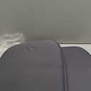 Big Hippo Ergonomic Lumbar Support & Memory Foam Seat Cushion Set - Sciatica & Tailbone Pain Relief for 8+ Hours Sitting - Non-Slip Desk Chair Pad for Office, Car & Wooden Dining Chairs (Gray)