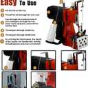 Bag Sewing Machine-Electric Portable Bag Sewing Machine 2s/bag,Bag Closer Automatic Woven Bag Sewer Packing Machine for Burlap PP Woven Kraft Paper Bag Feed Sacks Rice Bags Jute Bags-Red
