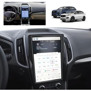 For 2024 Ford Edge Screen Protector for 2021-2024 Edge SE/SEL/ST/ST-Line/Titanium SYNC 4A 12-In Touchscreen 2024 Edge Accessories Anti-Fingerprint & Glare Tempered Glass Film (Edge 12-In Matte)