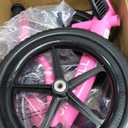 Umatoll Toddler Balance Bike 2 Year Old, Kids Bike Toy for 18 Months to 5 Years Old, Tool-Free Adjustment, Birthday Gifts for 2-3 Boys Girls, No Pedal (Rose Pink)