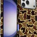 iPhone 17 Pro Max Case | Vintage Brown Camo | Slim Drop Protection Design