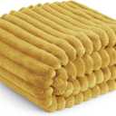 Bedsure GentleSoft Honey Fleece Blanket for Couch - Cozy Soft Blankets for Women, Cute Small Throws for Girls, 60x80 Inches