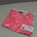 Amazon Essentials Women's High Waist Swim Bottom (Available in Plus Size) (1X, Hot Pink)