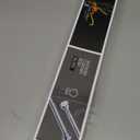 Silver Shower Curtain Rod Spring Tension, Stainless Steel Tension Curtain Rods No Drilling Required, Rust Free Shower Rods for Bathroom, Non-Slip Shower Tension Rod, Adjustable Curtain Rod (28 - 74)