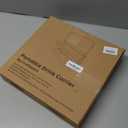 Drink Carrier with Handle, Reusable & Sturdy - for Large Beverages & Food Delivery Use (Black)