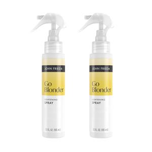 John Frieda Go Blonder Lightening Spray, Hair Lightening Spray for Blonde Hair, 3.5 fl oz, Pack of 2