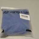 RUNNING GIRL Sports Bra for Women, Molded Cup High Impact Sports Bras for Women with Sewn in Pads (Blue, M)
