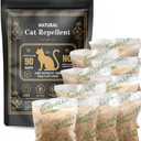 Cat Repellent Indoor, Cat Deterrent Scratch, Cat Pee Repellents for Furniture, Cat Urine Deterrent, Safe Stray Cat Repellant, Keep Cats Away from Rugs, Curtain, Plants-8P (1.1 Ounce (Pack of 8))