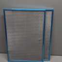 BPS1FA36 Aluminum Range Hood Filter 11-3/4" X 17-1/4" X 3/8" Compatible With B-roan Range Hood Filter 36" WS1 & QS1 & WS2 Series and Sears 5260-36" Series by AMI PARTS (2 Packs) (Dark Silver)