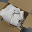 MIULEE Cream Blackout Curtains for Bedroom Living Room 84 Inches Long 2 Panels, Thermal Insulated Room Darkening Drapes Solid Grommet Noise Reduction Light Blocking Window Treatments 40x84 Inch