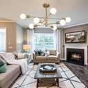 RUIYEY Modern Sputnik Chandeliers Light, 8-Light Gold Dining Room Chandelier Over Table, E26 Mid Century Ceiling Light Fixtures Height Adjustable Hanging Pendant Lighting for Entryway Foyer