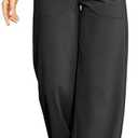 G4Free EverGoing Wide Leg Pants for Women Loose Yoga Pants with Pockets Petite/Regular/Tall Stretch Casual Lounge Pants.M