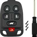 No Cutting Required Replacement Key Fob Shell fit for 2011 2012 2013 Honda Odyssey Keyless Entry Remote Key Fob Cover Case