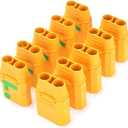 5 Pairs Amass XT90S XT90-S XT90 Connector Anti-Spark Male Female Motor Adapter for Battery ESC and Charger Lead for RC Car Truck