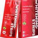 Teeth Whitening Strips for Tooth White: Professional Dentist Formulated Teeth Whitener EnamelSafe NonSlip 28 Strips 14 Treatments