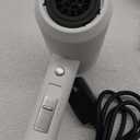 slopehill Professional Ionic Hair Dryer, Powerful 1800W Fast Drying Low Noise Blow Dryer with 2 Concentrator Nozzle 1 Diffuser Attachments for Home Salon Travel (White)