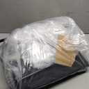 LOKEME Wardrobe Closet,Portable Closet for Bedroom Steel Pipe Diameter 19mm Strong and Sturdy Black Portable Closets for Hanging Clothes with 3 Hanging rods, 6 Storage Shelves and Side Pockets