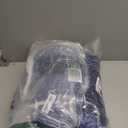 Heated Blanket Electric Throw, Soft Flannel Heating Blanket with 8 Hours Auto Off 10 Fast Heating Levels Machine Washable Sherpa Heated Blanket with Overheating Protection (Throw (50" x 60"), Blue)