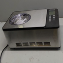 Whynter Ice Cream Maker Machine & Yogurt Automatic 2 Qt. with Built-In Compressor, LCD Digital Display & Timer, No Pre-Freezing, ICM-220SSY, Stainless Steel