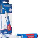 WEICON Cable Stripper No. 4-28 H | Cable stipping tool with hooked blade | adjustable cutting depth | dismantling of round cables | working range of 4-28 mm  (us:one size)