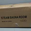ABSCONDO Portable Infrared Saunas for Home,Sauna Box with Red Light Therapy (1 Person|Plus)