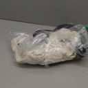 Fruit of The Loom Mens Recycled Waffle Thermal Underwear Crew Top (1 and 2 Packs) (Large, Black/Natural)