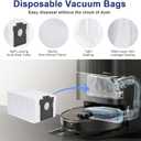 20 PCS Accessories for Dreame X40 Ultra Robot Vacuum, Replacement Parts Main Brush, Side Brush, Filter, Mop Pad, Dust Bag