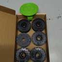 THTEN 2900719 Trimmer Spool Line Replacement for Greenworks 20ft 0.065 inch 2101602 2101602A STBA40B210, 2101602, ST40B410, BST4000 Dual line String Trimmers+3410468 Cap Covers Parts