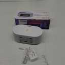 JALL Fabric Alarm Clock for Bedroom, with Big Led Screen Display, Bluetooth Stereo Sound Speaker, FM Radio, Fast Wireless Charging, USB Charging Port, Nightlight, White Noise, Ideal for Gift, Gray