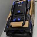 2-in-1 Hand Truck Dolly Foldable,330LB Capacity Hand Dolly,Folding Hand Cart with Retractable Handle,Hand Truck Foldable with 4 Wheels,Portable Handtruck