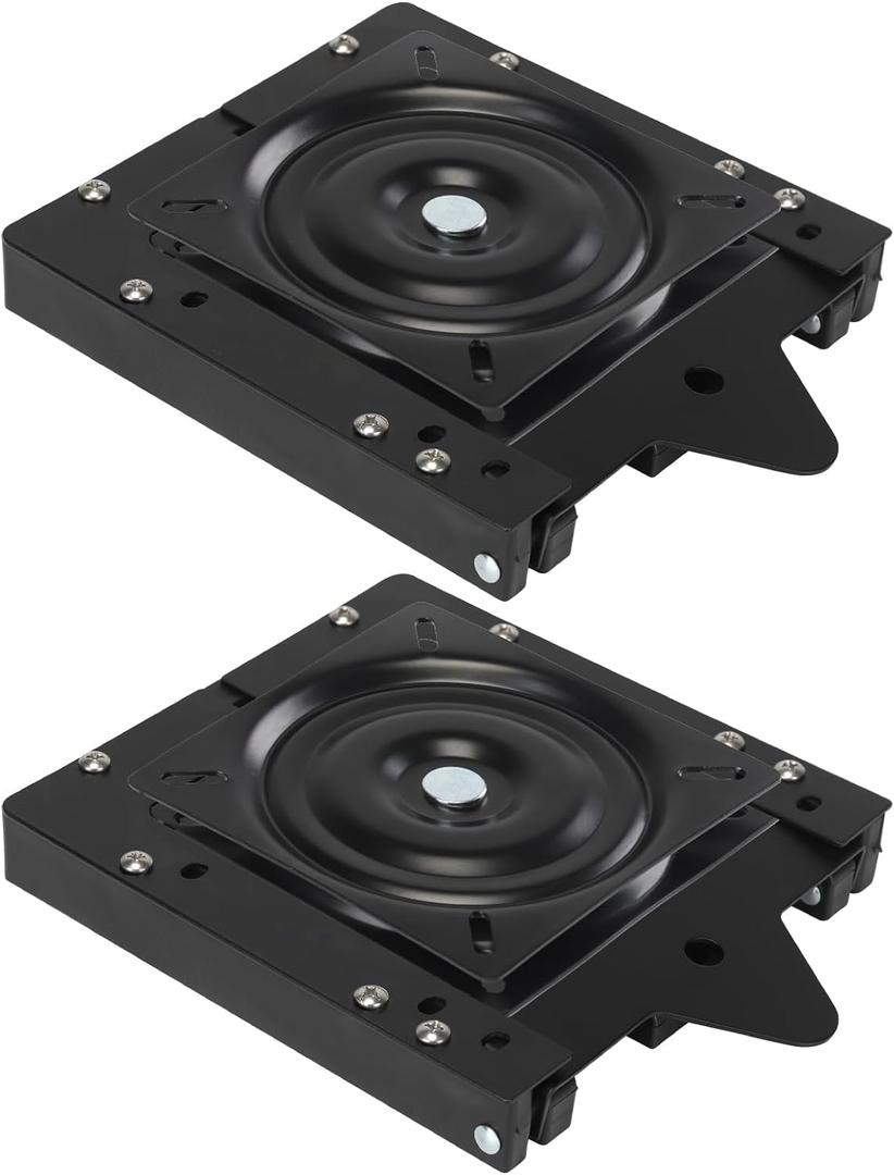 Leader Accessories Quick Disconnect Boat Seat Mount with Swivel (2 Sets)