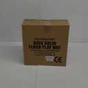 ProSource Foam Puzzle Floor Play Mat for Kids and Babies with Solid Colors, 36 or 16 Interlocking Tiles with Borders, Assorted