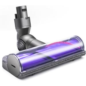 Quick-Release Motorhead Cleaner for Dyson V6 DC58 DC59 DC62 DC72 DC74 Vacuums Animal Absolute Models Cleaner Head Replacement Part Electric Head for Hardwood Floor Carpets SV04 SV06 SV09